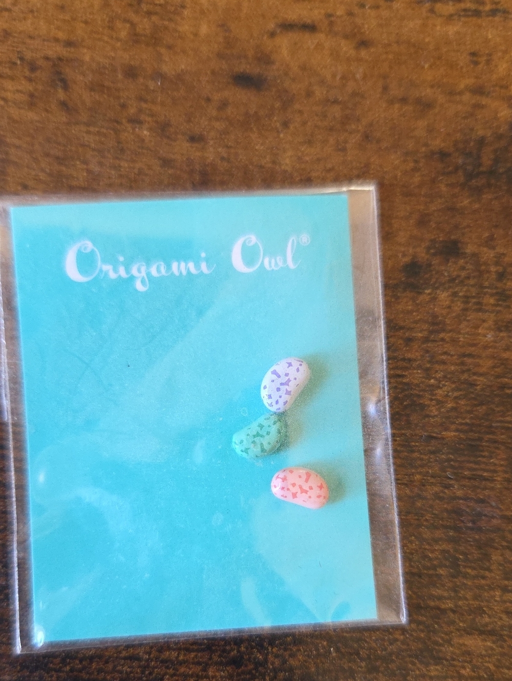 Origami Owl Speckled Jelly Bean Charm Set